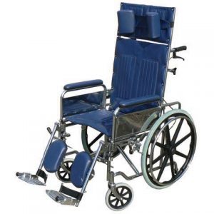 כסא גלגלים גב הטיה - רקליינר