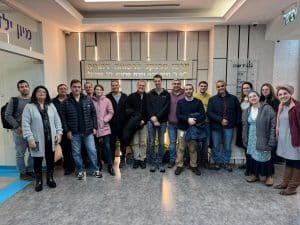 עובדי חברת אפל בישראל, בסיור מיוחד במרכז המבקרים
