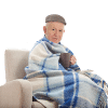 קשיש מחויך
