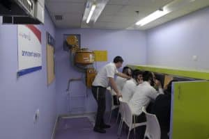מוקד מצוקה יד שרה פועל מתוך הממד בזמני חירום במבצע עם כלביא